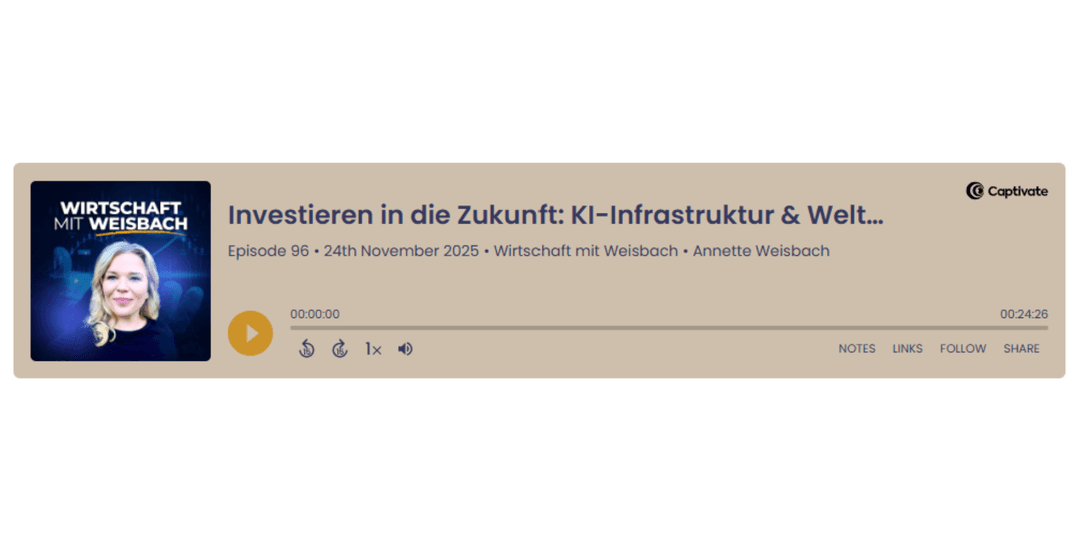 Podcast: Wirtschaft mit Weisbach