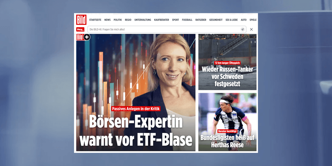 In the News: Our CEO warning about passive investing bubble